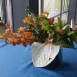 Medium flower and succulent arrangement
