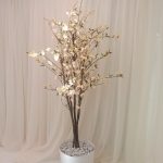 White floral tree